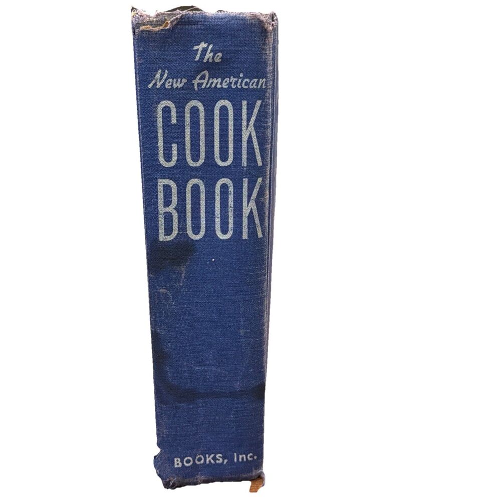 The New American Cook Book 1943 By Lily Wallace Vtg Thumb Index WW2 - Picture 4 of 13